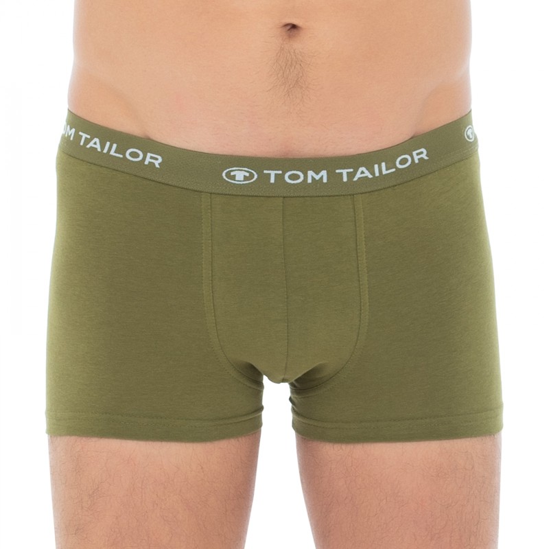 TomTailor_3-erSet_Trunks_Blau,Weiß&Khaki_gestreift