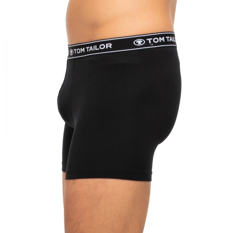 Boxerman_Herrenunterwäsche_Boxershorts_Tom Tailor_3-er Set_Long Pants_Schwarz