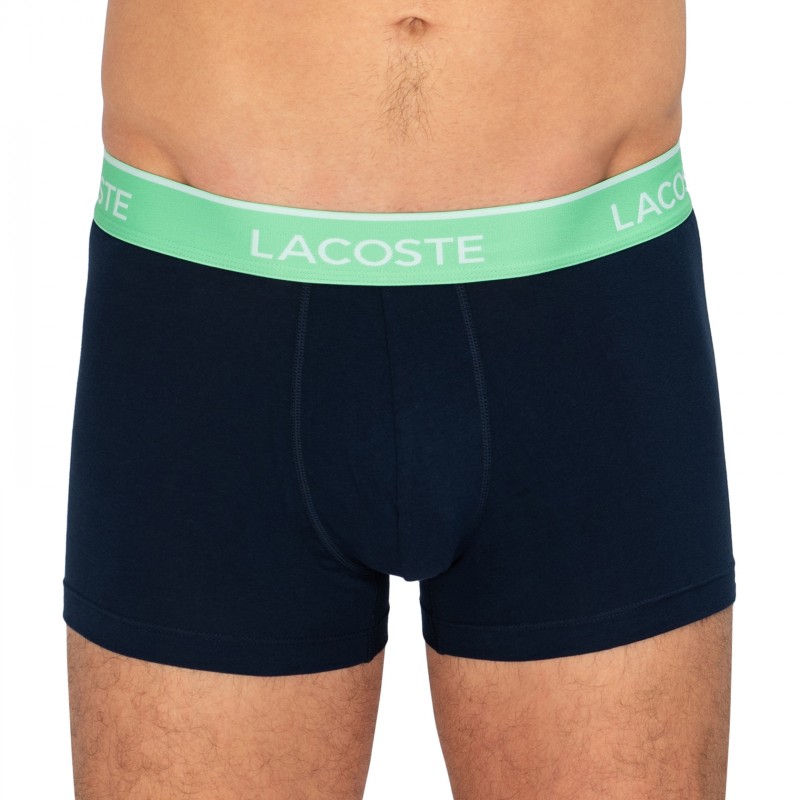Lacoste_3-erSet_Trunks_Dunkelblau_mitverschiedenfarbigemWebbund