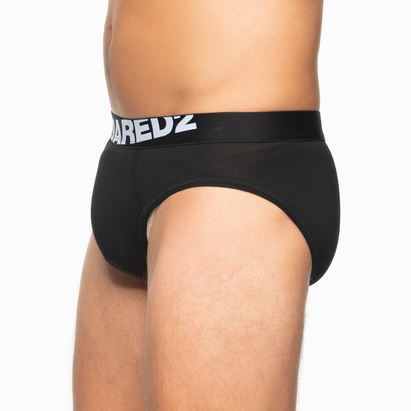 Boxerman_Herrenunterwäsche_DSQUARED2_2-er Set_Slips_Schwarz