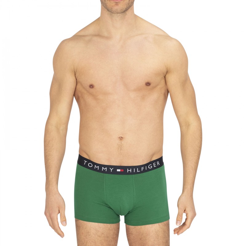 Tommy Hilfiger 3-er Set Trunks Blau, Dunkelblau & Grün