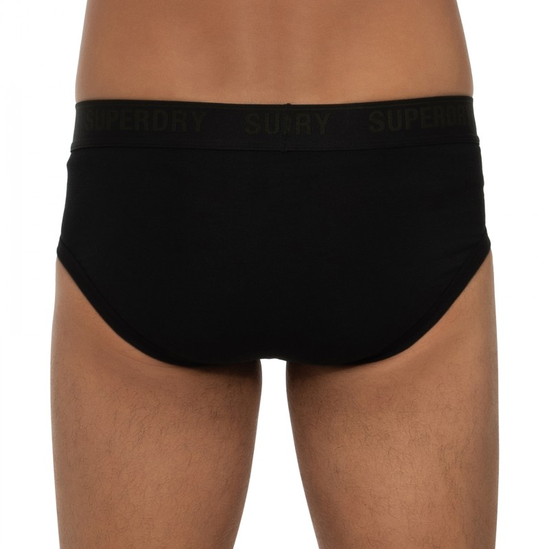 Boxerman_Herrenunterwäsche_Superdry_3-er Set_Slips_Grau