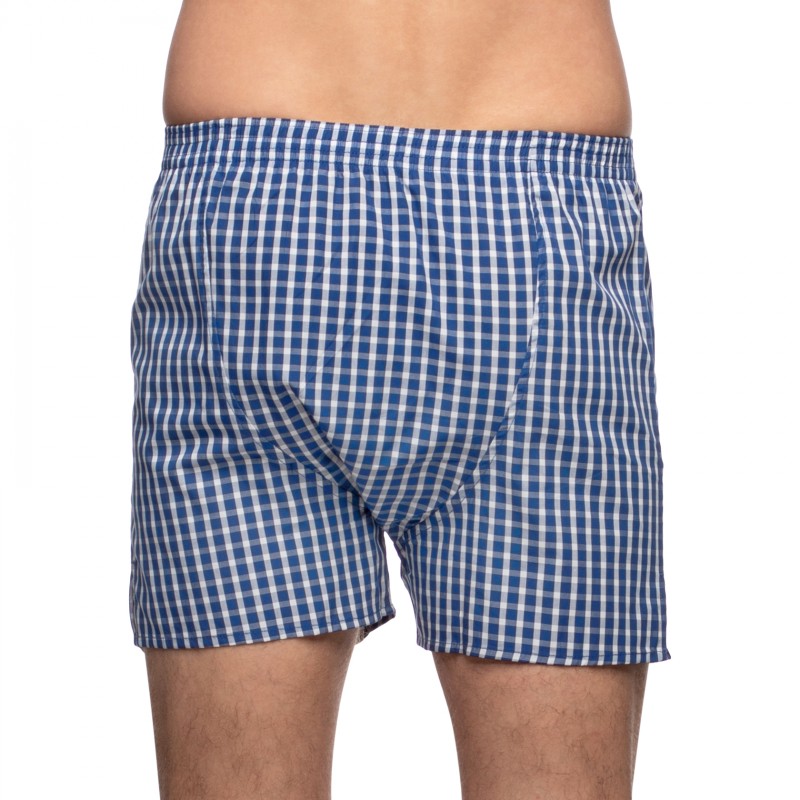 Boxerman_Herrenunterwäsche_D.E.A.L International_Boxershorts_Blau_kariert