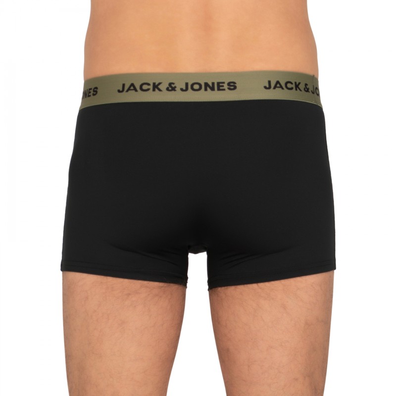Jack & Jones_3-er Set_Trunks_Schwarz_mitMotiv