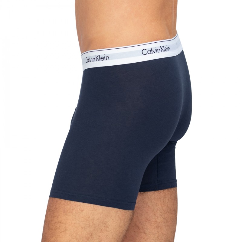 CalvinKlein_5-erSetBoxerBriefs_Türkis,Beige,Blau,Hellblau,Grau