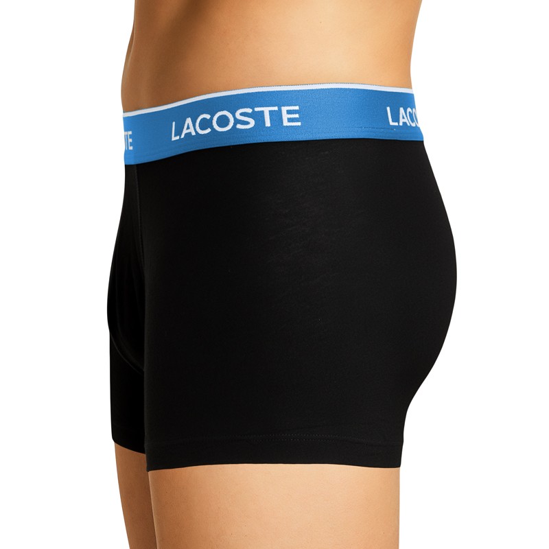 Boxerman_Herrenunterwäsche_Boxershorts_ Lacoste_5-er Set_Trunks_Schwarz