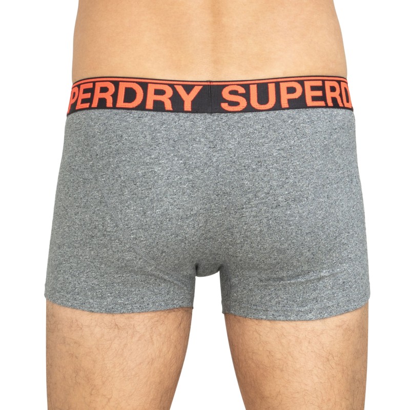 Superdry_3-erSet_Trunks_Schwarz,Orange&Grau