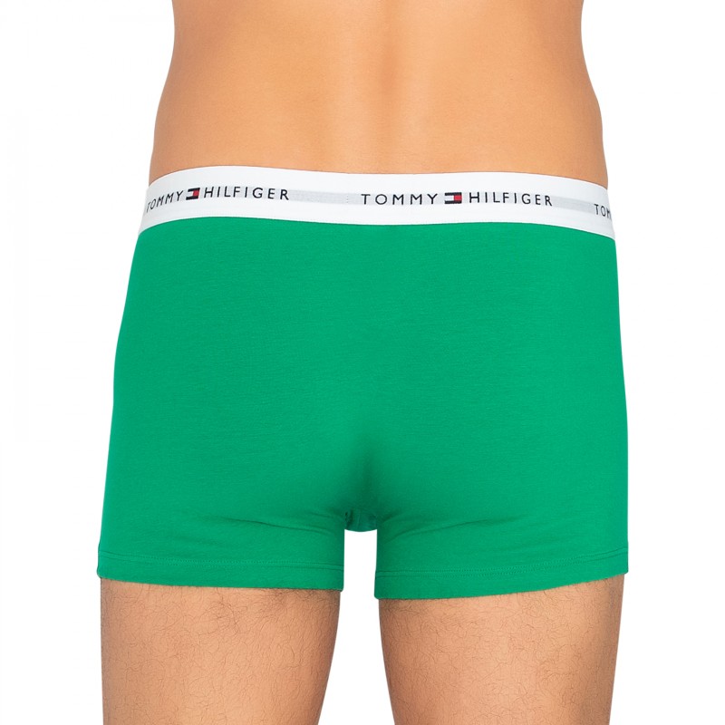 TommyHilfiger_3-erSet_Trunks_Orange,Dunkelblau&Grün