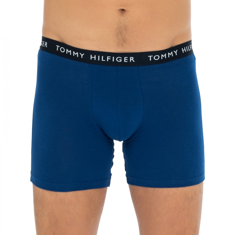 TommyHilfiger_3-erSet_Trunks_Blau&Rot