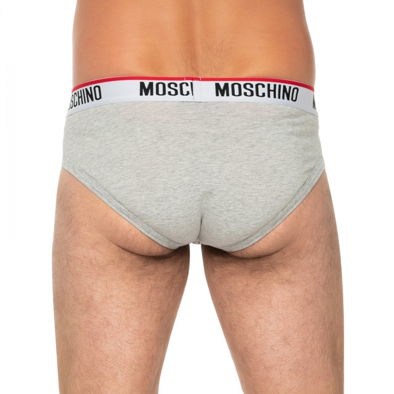 Boxerman_Herrenunterwäsche_Moschino_3-er Set_Slips_ Grau