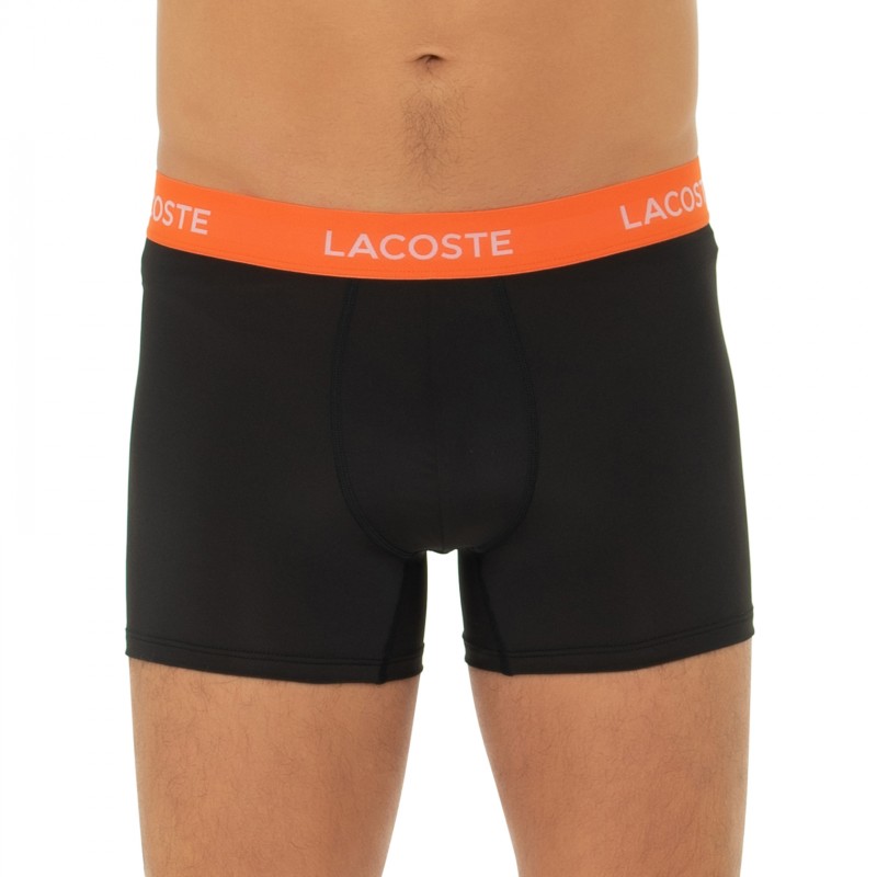 Boxerman_Herrenunterwäsche_Boxershorts_Lacoste_3-er Set_Trunks_Schwarz