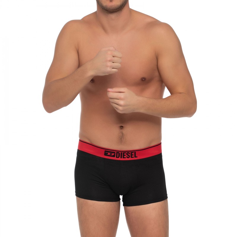Boxerman_Herrenunterwäsche_Boxershorts_Diesel_3-er Set_Trunks_Schwarz
