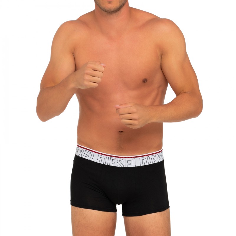 Diesel_3-er Set_Trunks_Schwarz & Weiß