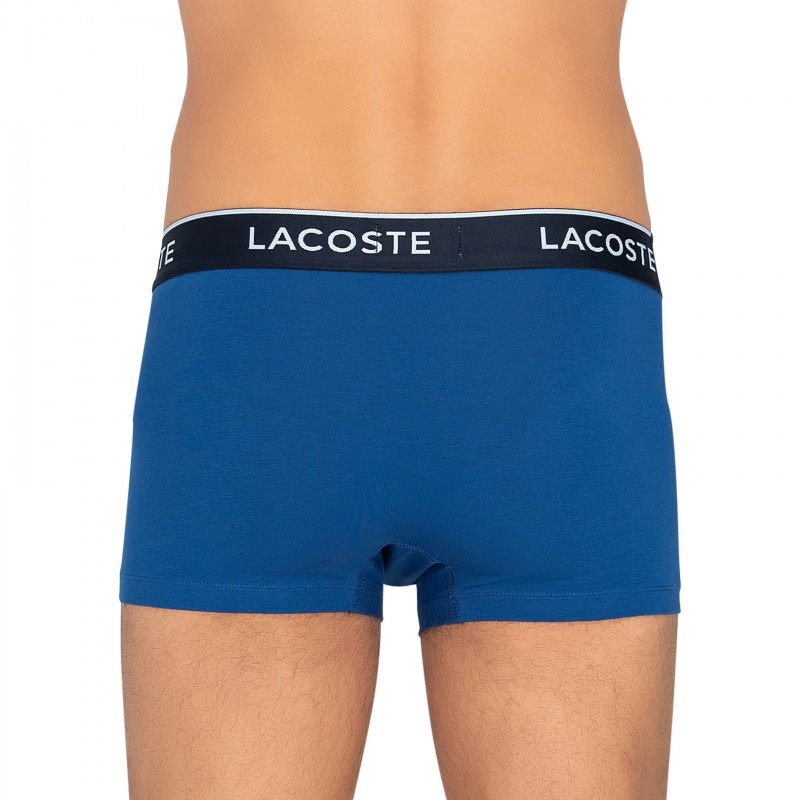 Lacoste_3-erSet_Trunks_Blau&Grün