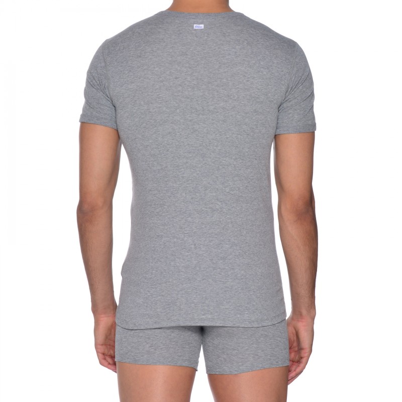 Schiesser Revival T-Shirt Ludwik Grau