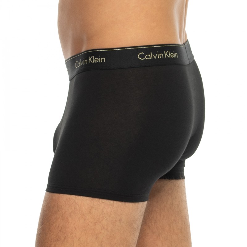 CalvinKlein_3-erSet_Trunks_Schwarz&Rot
