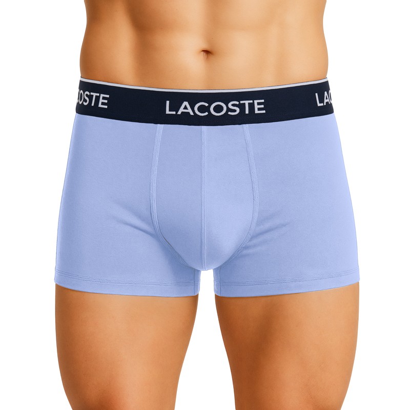 Lacoste 3-er Set Trunks in Grün, Blau & Flieder