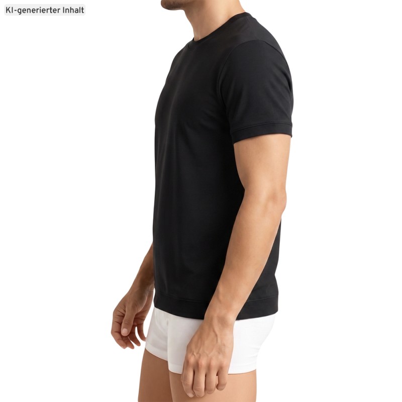 Boxerman_Herrenunterwäsche_Unterhemd_Ragman_Shirt_Schwarz