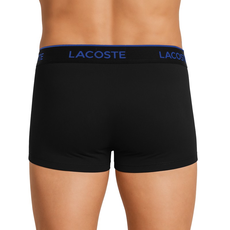 Boxerman_Herrenunterwäsche_Boxershorts_ Lacoste_3-er Set_Trunks_Schwarz