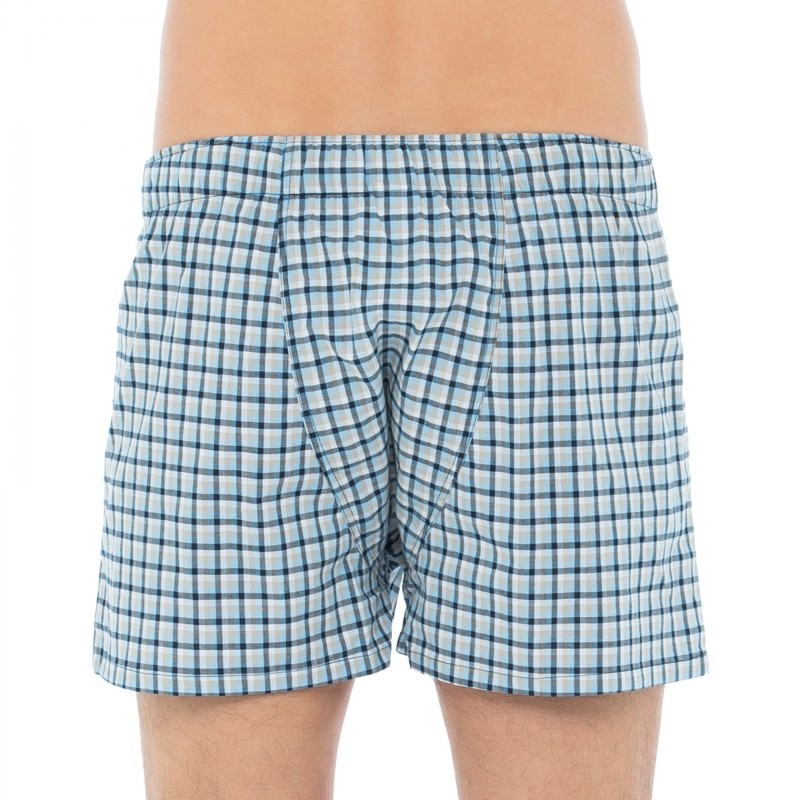 Seidensticker_2-erSet_Boxershorts_Blau_kariert