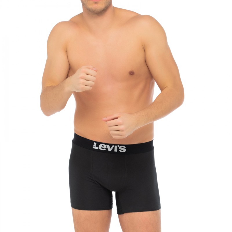 Levi's_4-erSet_Boxer_Schwarz&Weiß_gestreift
