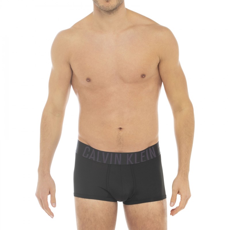 CalvinKlein_2-erSet_LowRiseTrunks_Schwarz_mitverschiedefarbigemWebbund