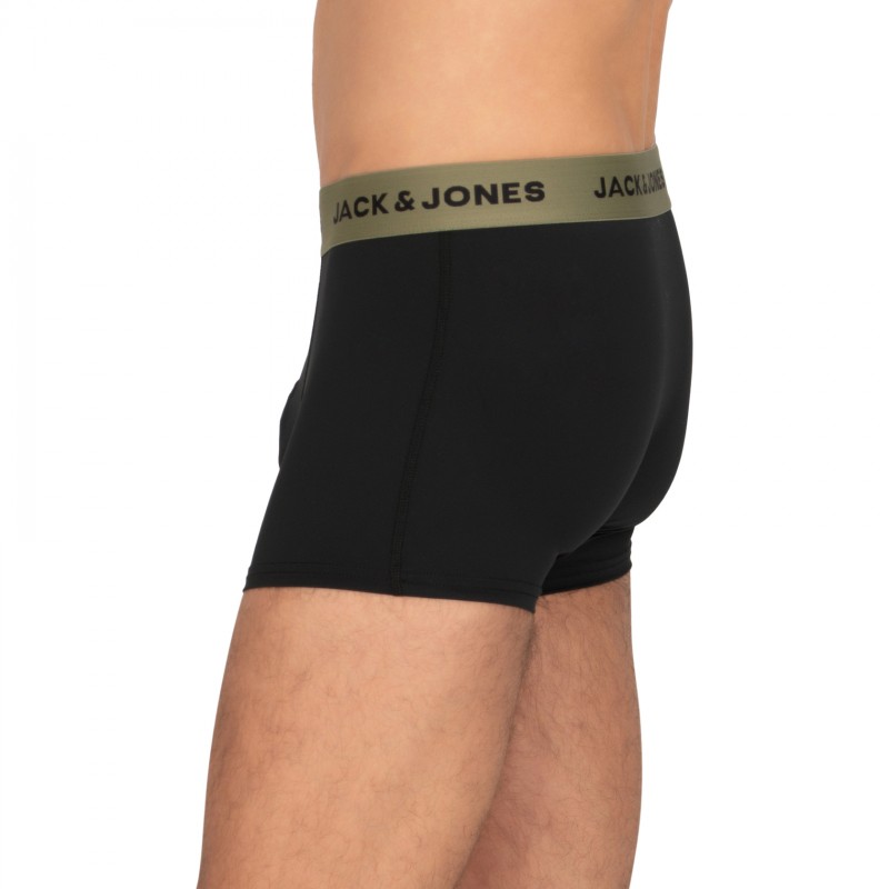 Jack & Jones_3-er Set_Trunks_Schwarz_mitMotiv