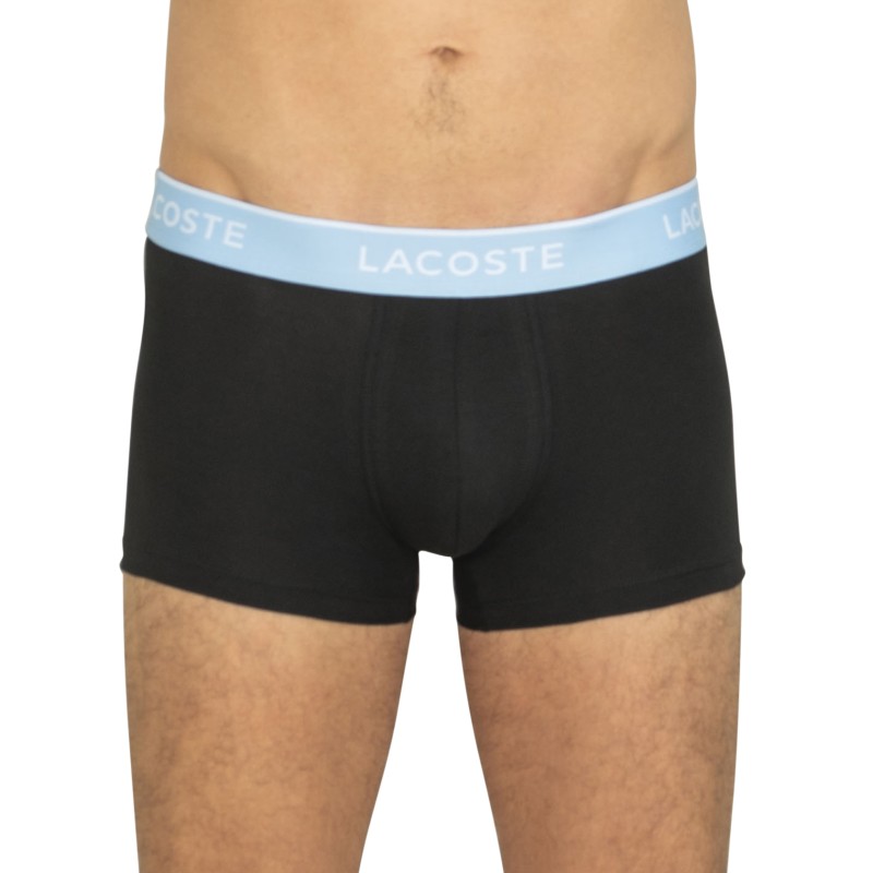Lacoste_3-erSet_Trunks_Schwarz_mitverschiedenfarbigemWebbund