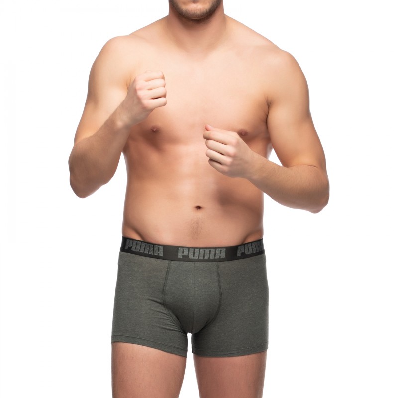 Boxerman_Herrenunterwäsche_Puma_2-er Set_Basic Boxer_Khakigrün