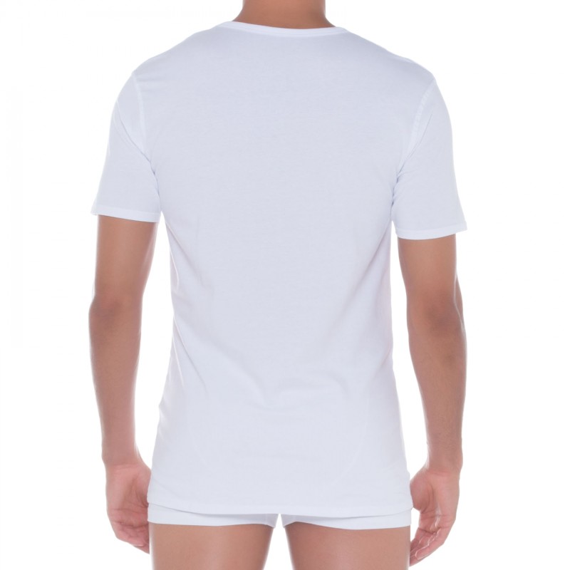 TomTailor_2-erSet_T-Shirt_Weiß_mitV-Halsausschnitt