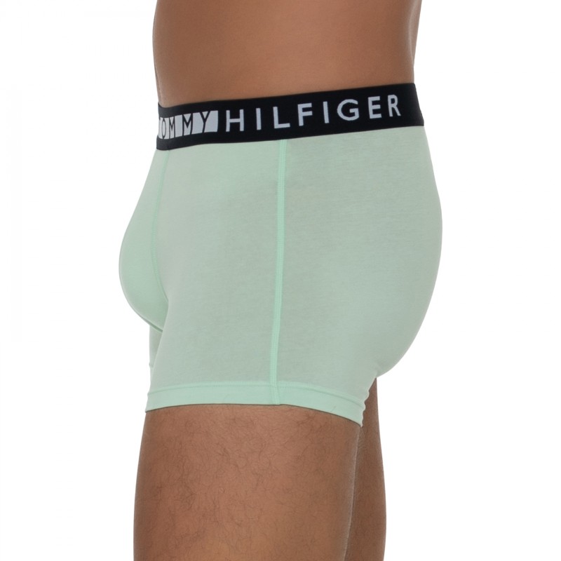 Boxerman_Herrenunterwäsche_Boxershorts_Tommy Hilfiger_3-er Set_Trunks_Schwarz Mintgrün Blau
