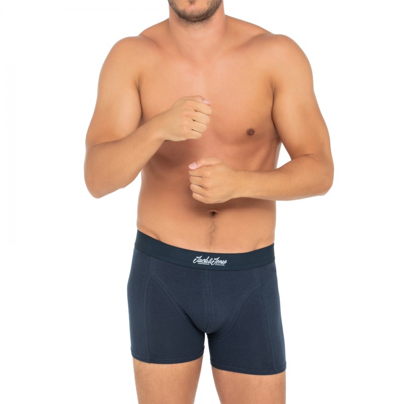Jack & Jones_3-er Set_Trunks_Navy