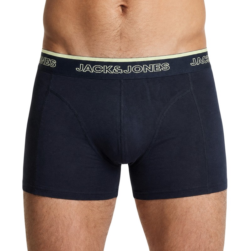Jack & Jones 5-er Set Trunks Dunkelblau verschiedenfarbiger Bund
