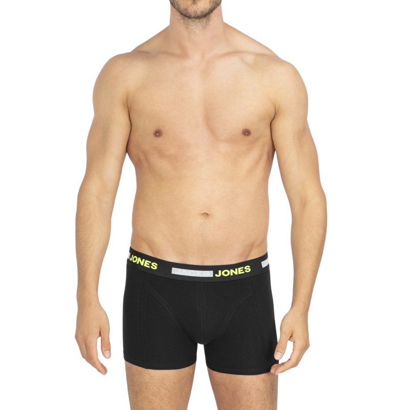 Jack & Jones_3-er Set_Trunks_Schwarz Blau & Türkis