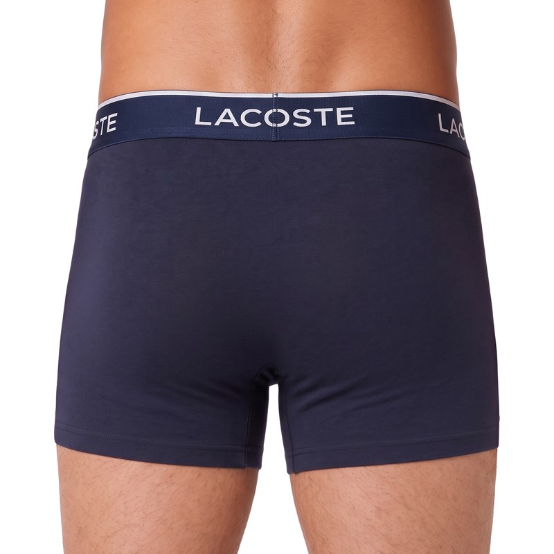 Lacoste_3-erSet_Trunks_Blau_mitverschiedenfarbigemWebbund