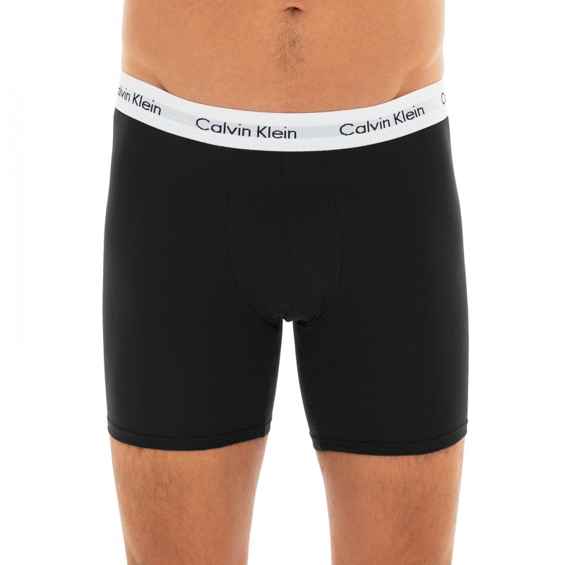 CalvinKlein_3-erSet_BoxerBriefs_Schwarz_verschiedenfarbigerWebbund