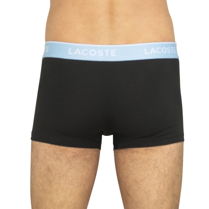 Lacoste_3-erSet_Trunks_Schwarz_mitverschiedenfarbigemWebbund