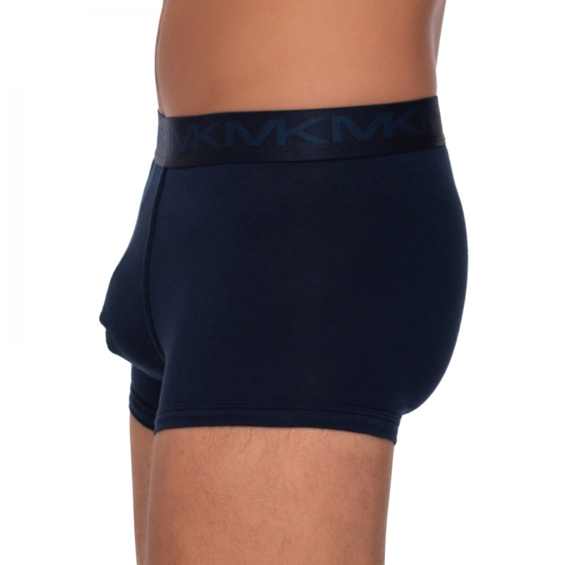 Boxerman_Boxershorts_Herrenunterwäsche_Michael Kors_3-er Set_Trunks_SchwarzBlau Grau