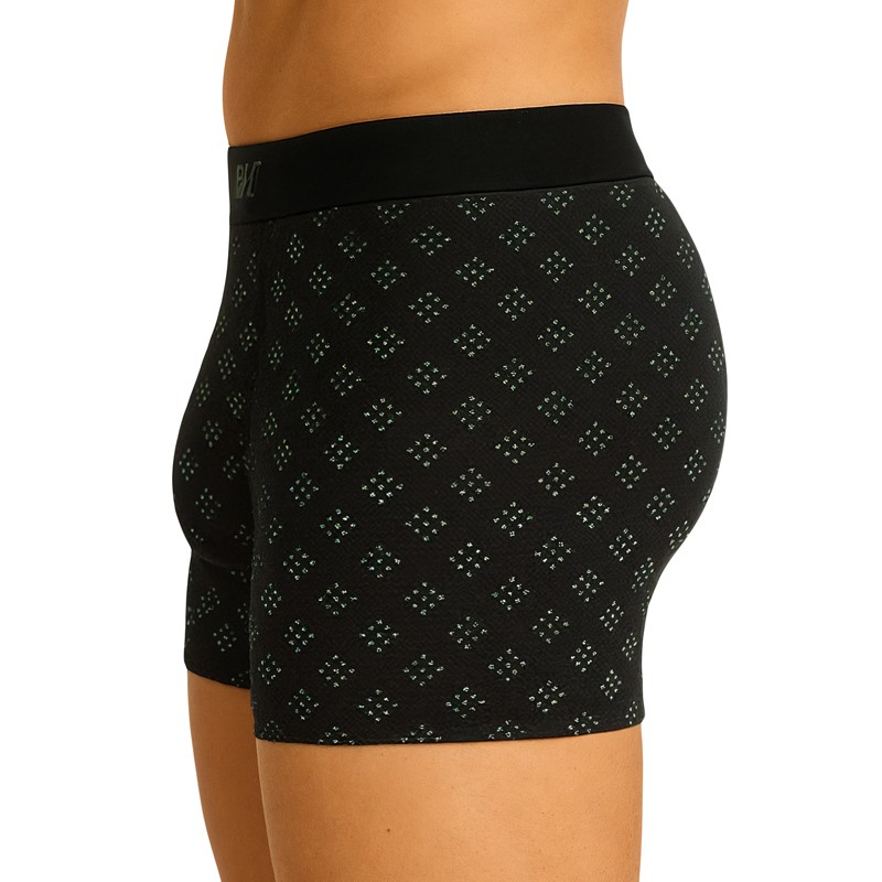 HOM_3-erSet_Trunks_Schwarz&_Schwarz_mit_Muster