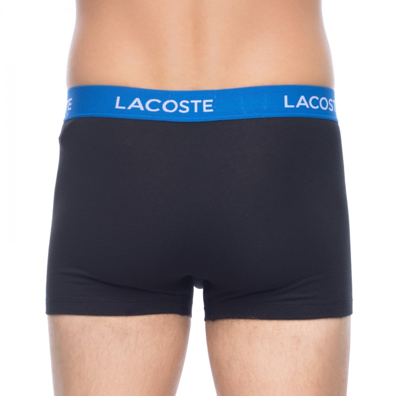 Lacoste_3-erSet_Trunks_Schwarz&Blau