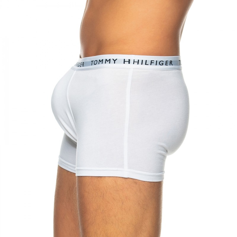 Boxerman_Herrenunterwäsche_Boxershorts_Tommy Hilfiger_3-er Set_Trunks_Dunkelblau Weiß & Rot