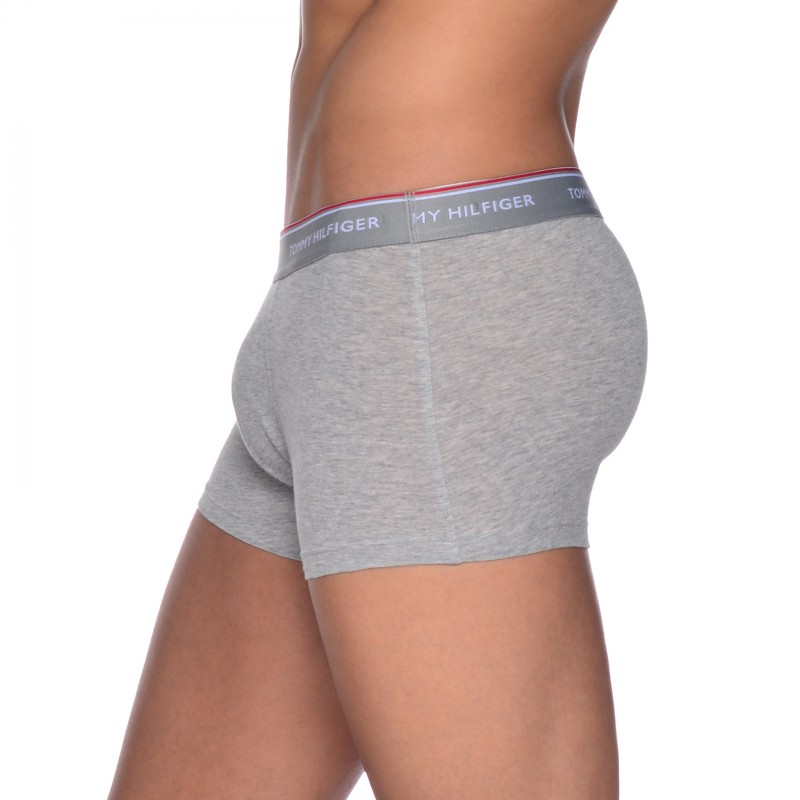 Tommy Hilfiger 3-er Set Low Rise Trunks Schwarz. Weiß & Grau