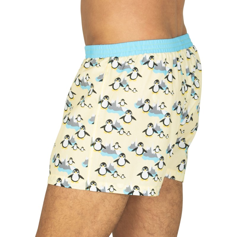 Unabux_Boxershorts_Gelb_mit_Motiv