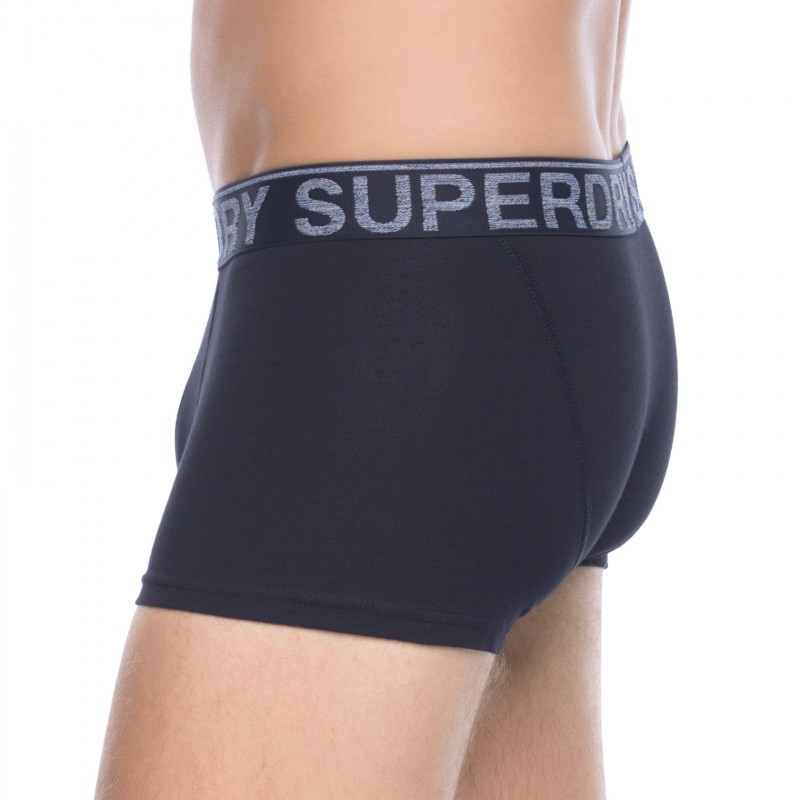 Superdry_2-erSet_Trunks_Schwarz&Grau