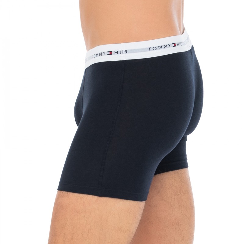 TommyHilfiger_3-erSet_BoxerBriefs_Dunkelblau_mitverschiedenfarbigemWebbund