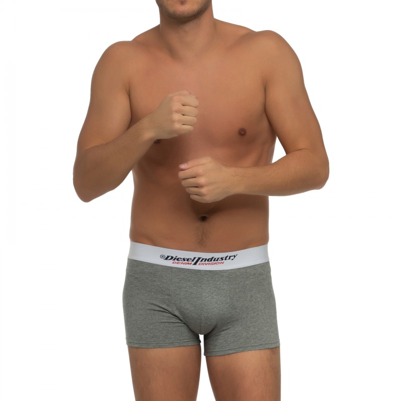Boxerman_Herrenunterwäsche_Boxershorts_Diesel_3-er Set_Trunks_Schwarz Grau & Khaki