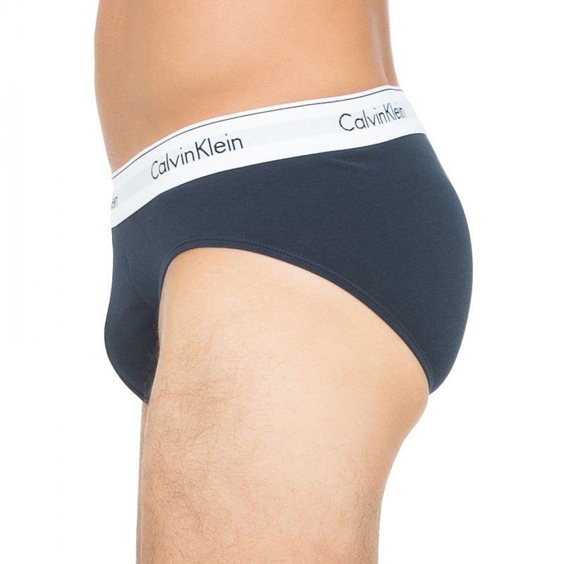 Boxerman_Herrenunterwäsche_Calvin Klein_3-er Set_Slips_Blau Grau & Hellblau
