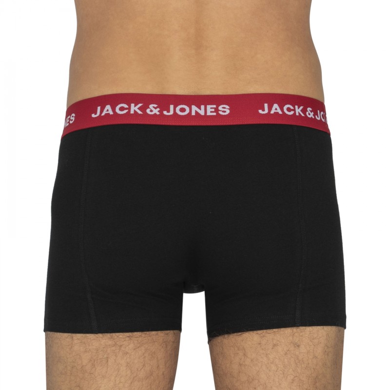 Jack & Jones_3-er Set_Trunks_Blau&Schwarz_mitMotiv