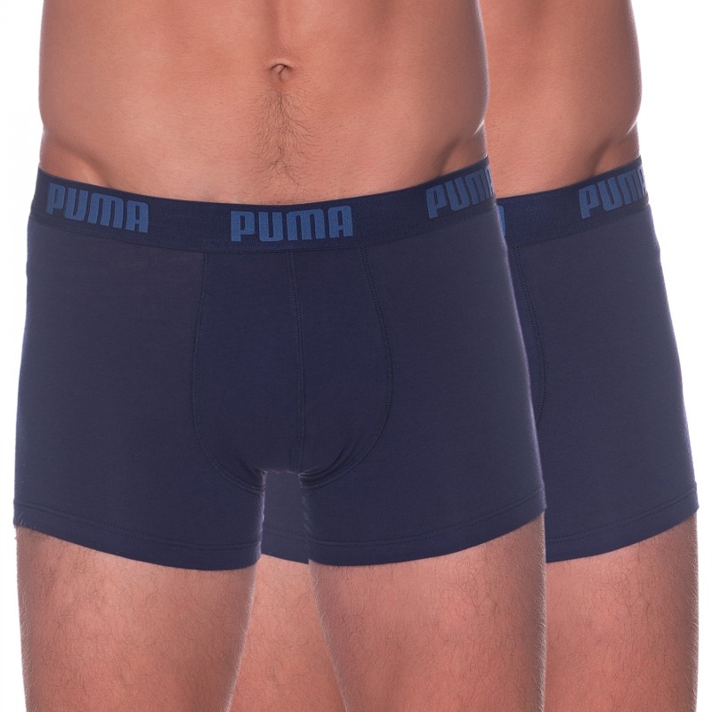 Boxerman_Herrenunterwäsche_Boxershorts_Retroshorts_Puma_2-er Set_Basic Boxer_Blau
