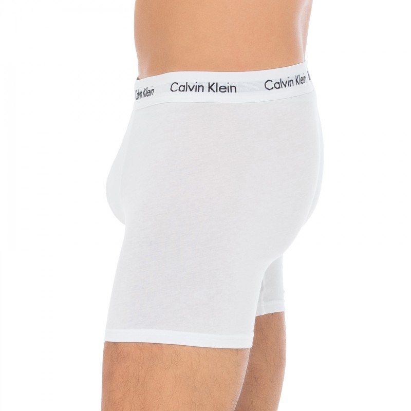CalvinKlein_3-erSet_BoxerBriefs_Grau,Weiß&Blau